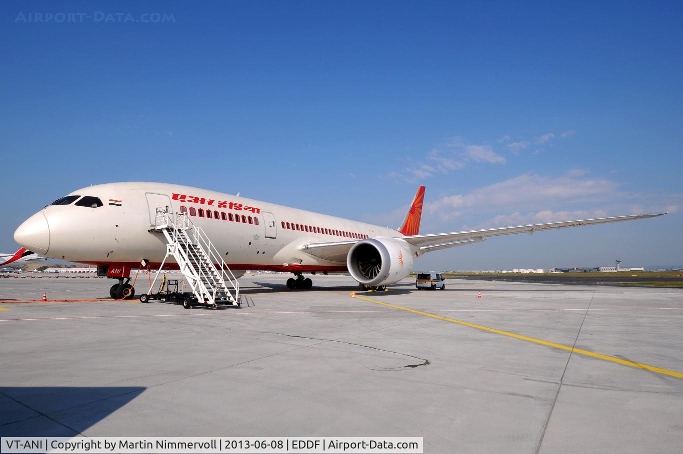 VT-ANI, 2012 Boeing 787-8 Dreamliner C/N 36277, Air India