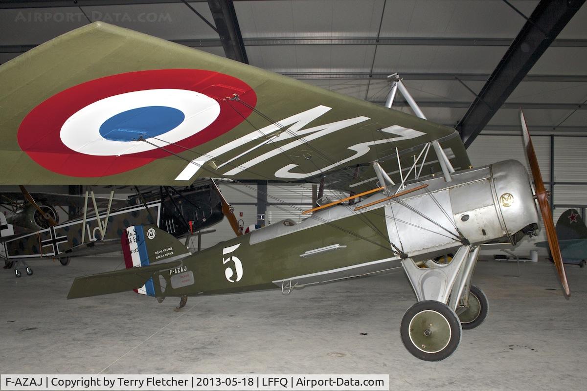 F-AZAJ, 1927 Morane-Saulnier MS-138EP-2 C/N 3220/138, At 2013 Airshow at La Ferte Alais , Paris , France