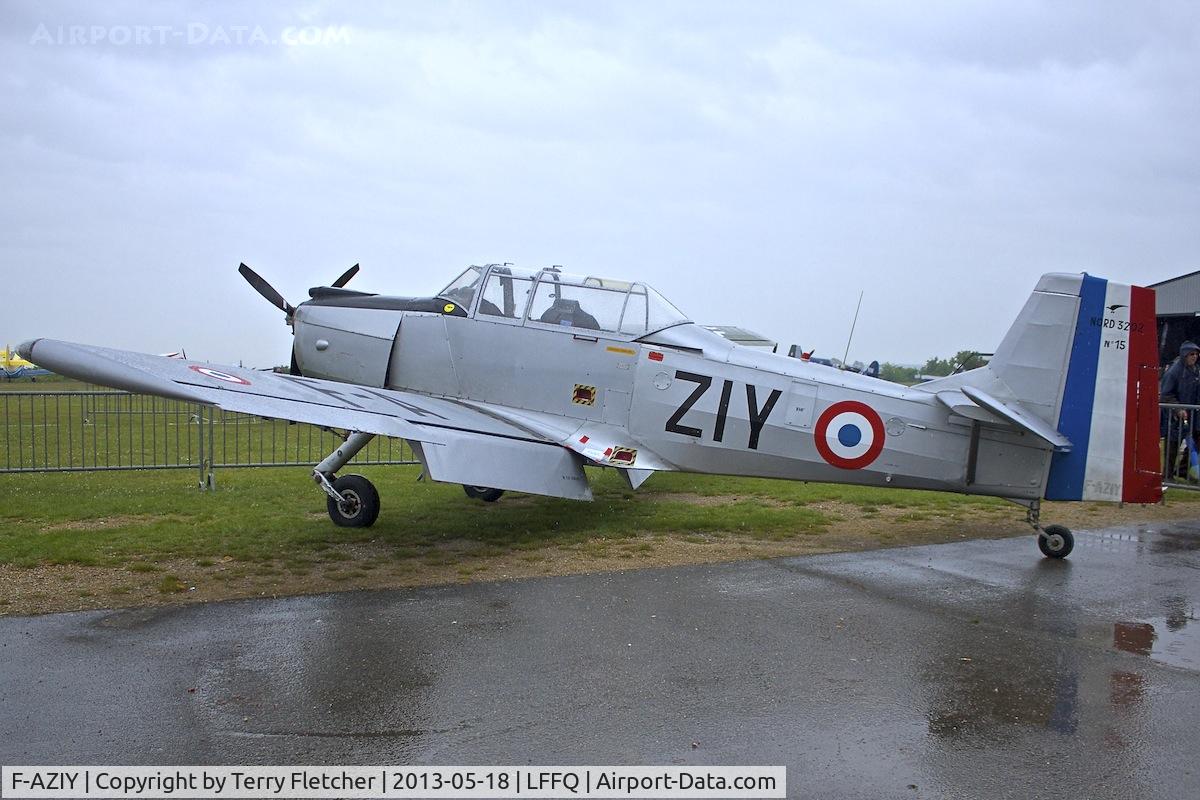 F-AZIY, Nord 3202 Master C/N 15, At 2013 Airshow at La Ferte Alais , Paris , France