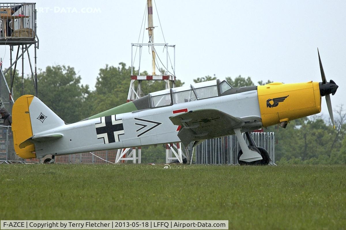 F-AZCE, Pilatus P2-06 C/N 72, At 2013 Airshow at La Ferte Alais , Paris , France