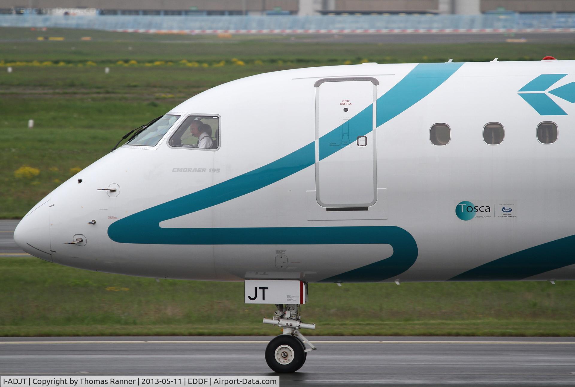 I-ADJT, 2013 Embraer 195LR (ERJ-190-200LR) C/N 19000606, Air Dolomiti Embraer 190
