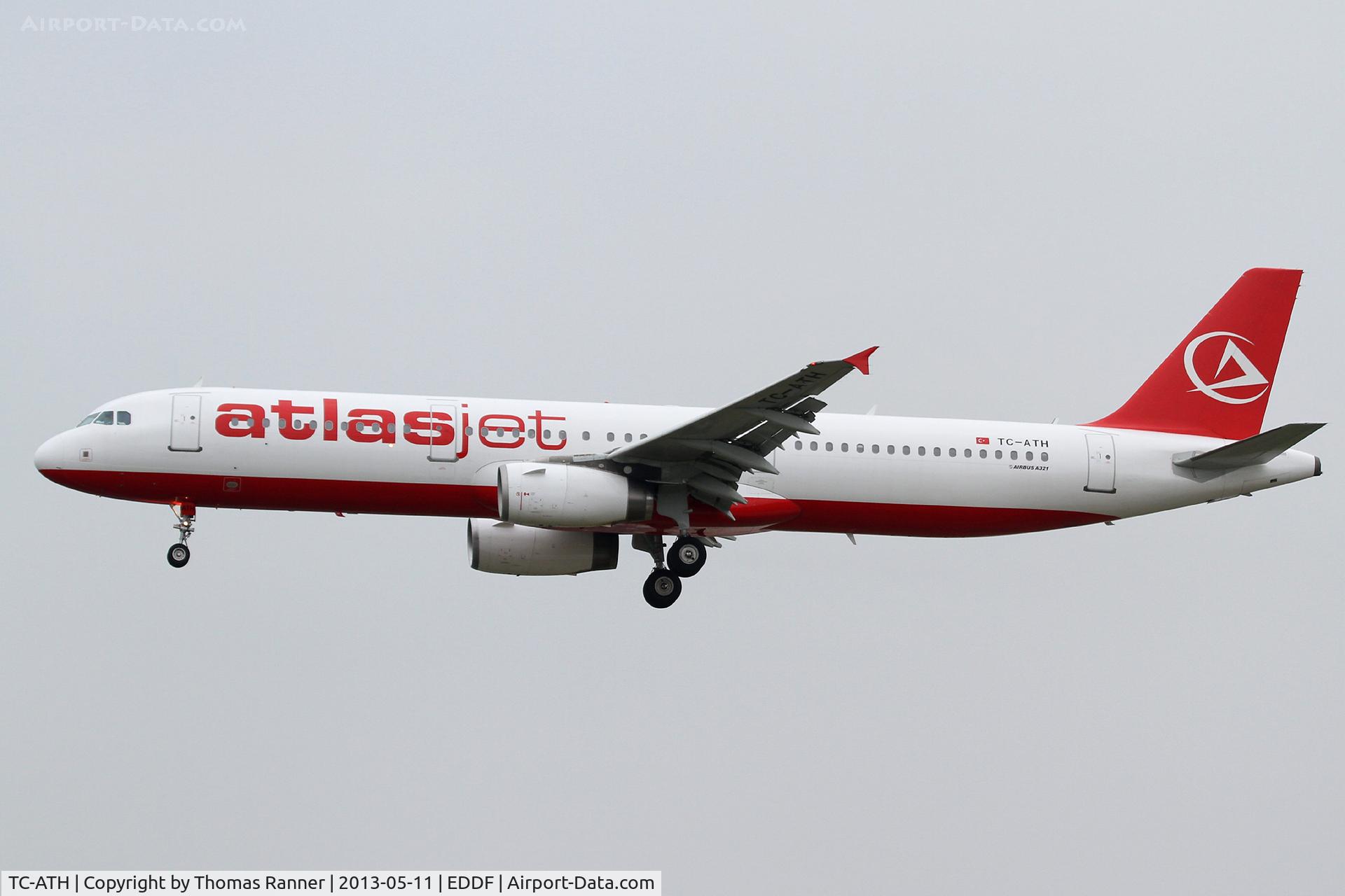TC-ATH, 2003 Airbus A321-231 C/N 1953, Atlasjet Airbus A321