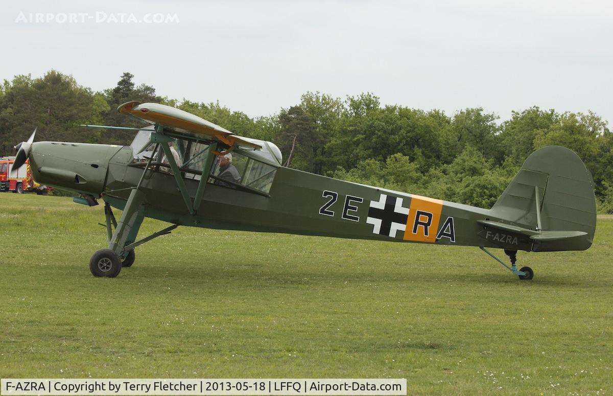 F-AZRA, Fieseler Fi-156C-3 Storch C/N 2039, At 2013 Airshow at La Ferte Alais , Paris , France