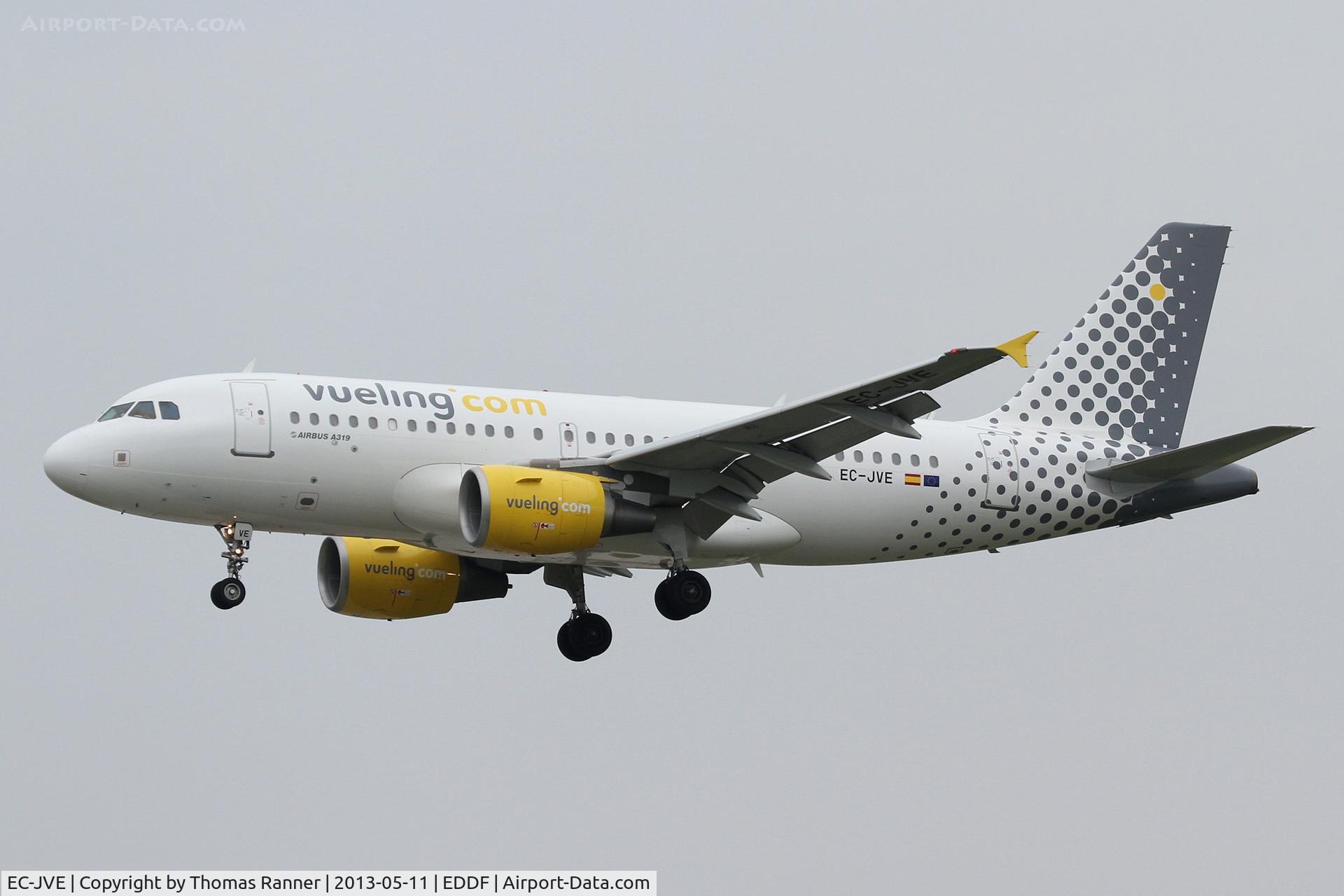 EC-JVE, 2006 Airbus A319-111 C/N 2843, Vueling Airbus A319