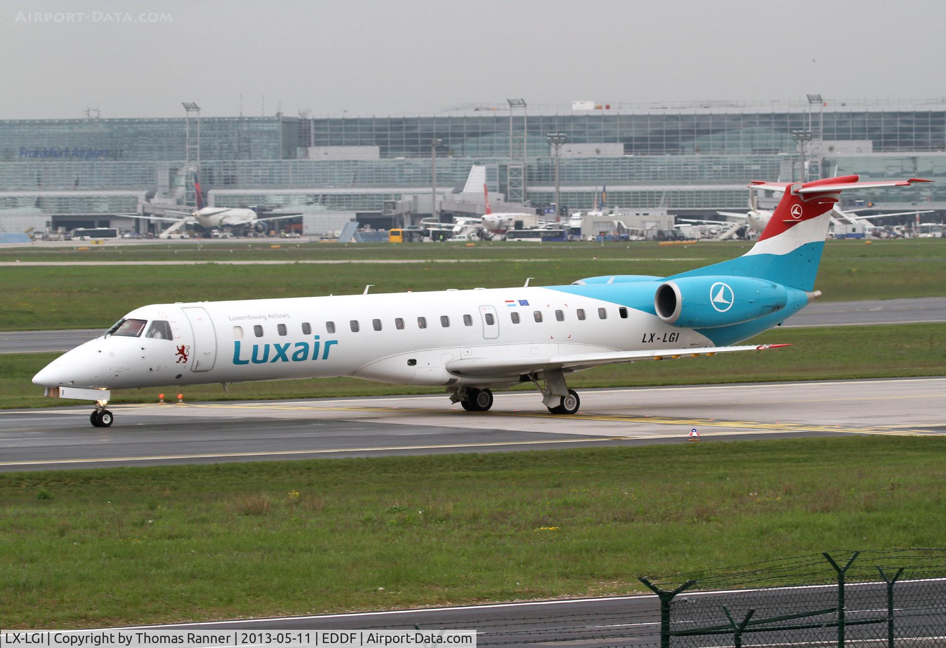 LX-LGI, 2000 Embraer EMB-145LU (ERJ-145LU) C/N 145369, Luxair Embraer 145