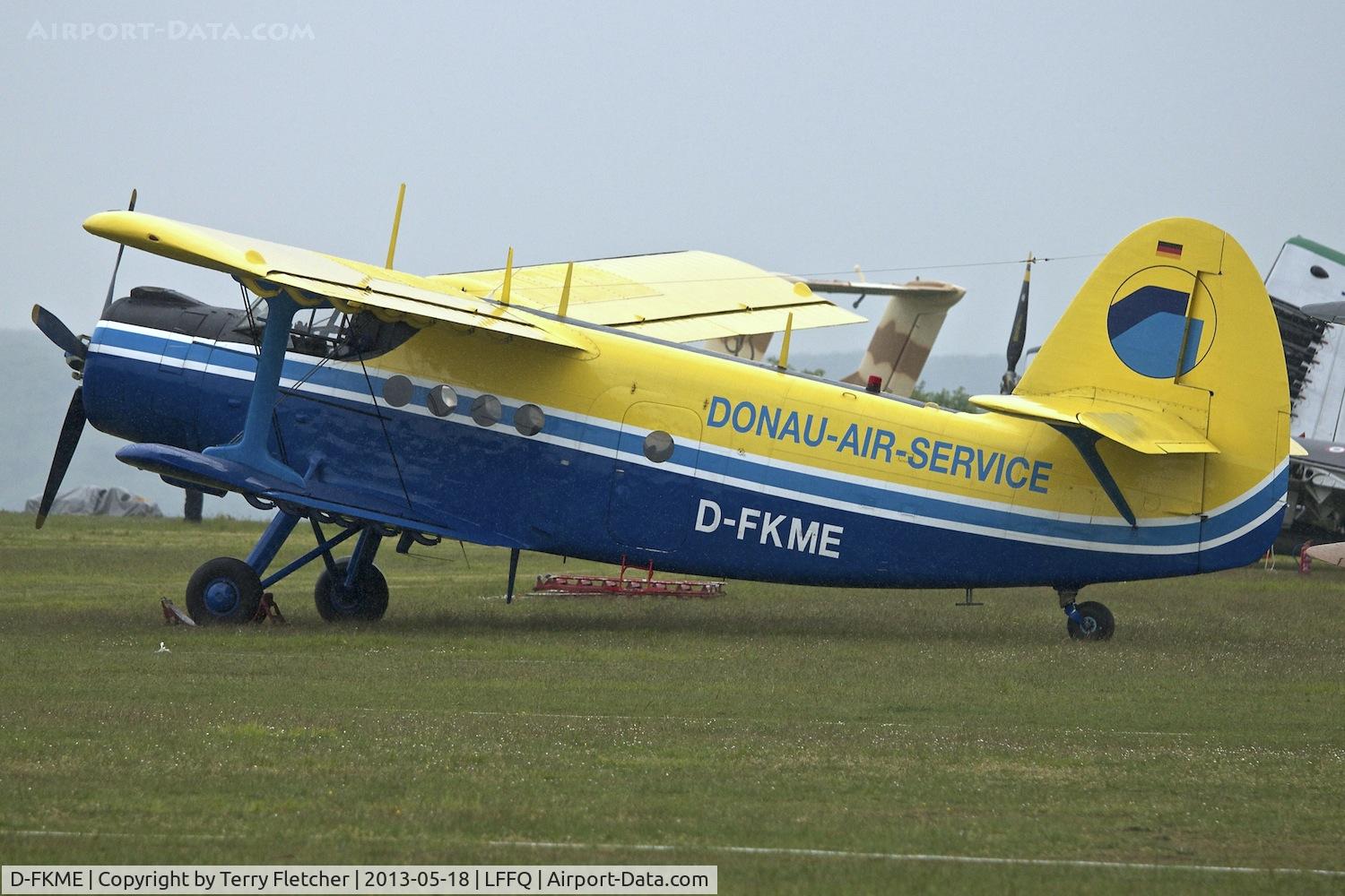 D-FKME, 1957 Antonov An-2 C/N 1G17805, At 2013 Airshow at La Ferte Alais , Paris , France
