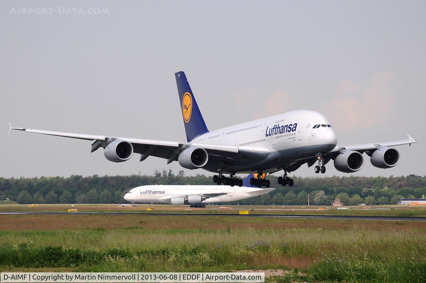 D-AIMF, 2011 Airbus A380-841 C/N 066, Lufthansa
