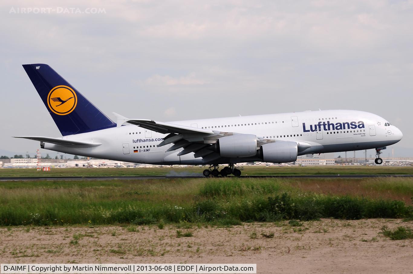 D-AIMF, 2011 Airbus A380-841 C/N 066, Lufthansa