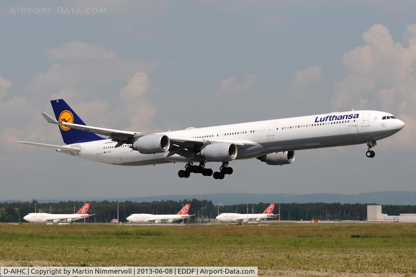 D-AIHC, 2003 Airbus A340-642 C/N 523, Lufthansa