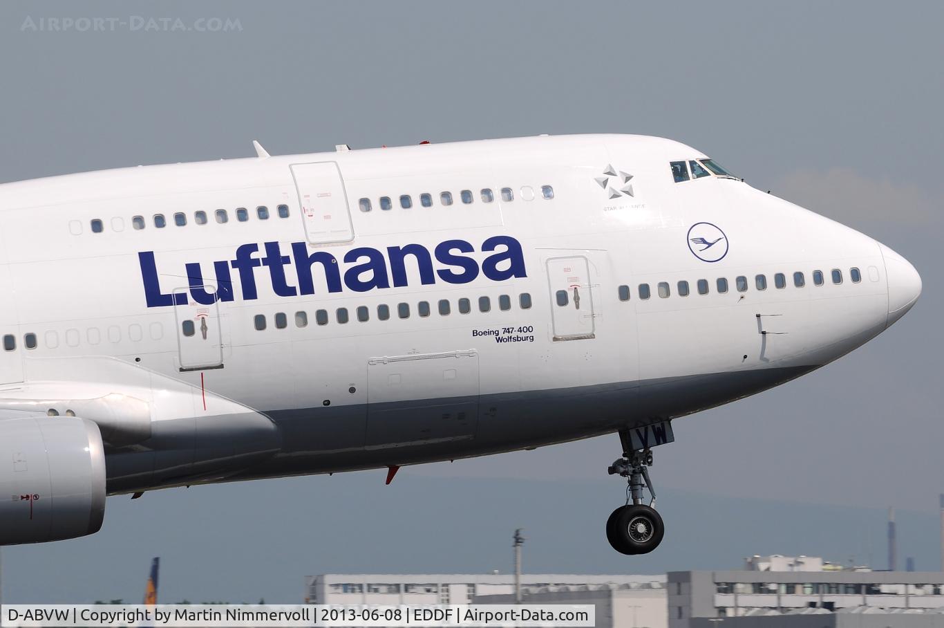 D-ABVW, 1999 Boeing 747-430 C/N 29493, Lufthansa