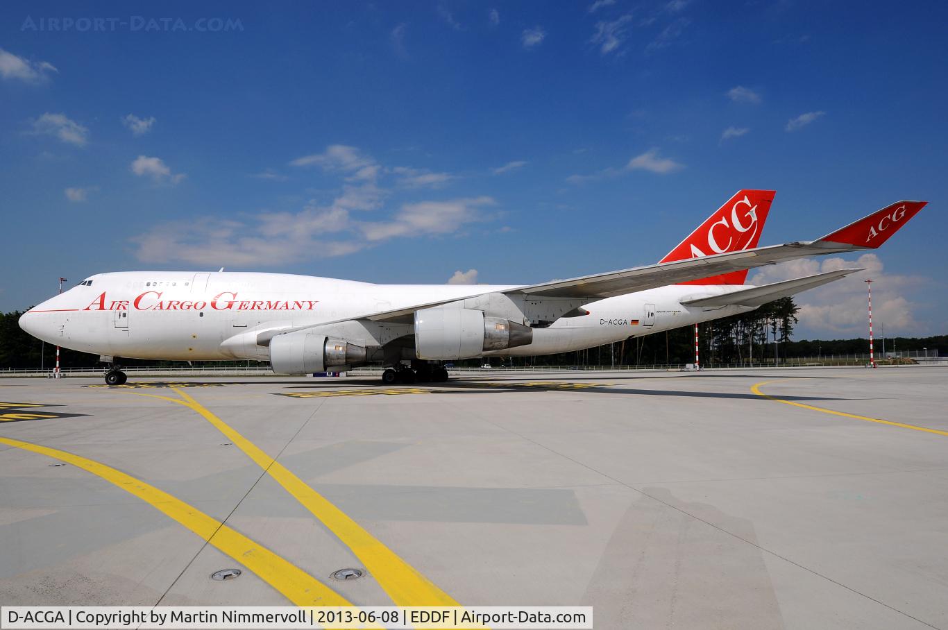 D-ACGA, 1991 Boeing 747-409SF C/N 24311, Air Cargo Germany