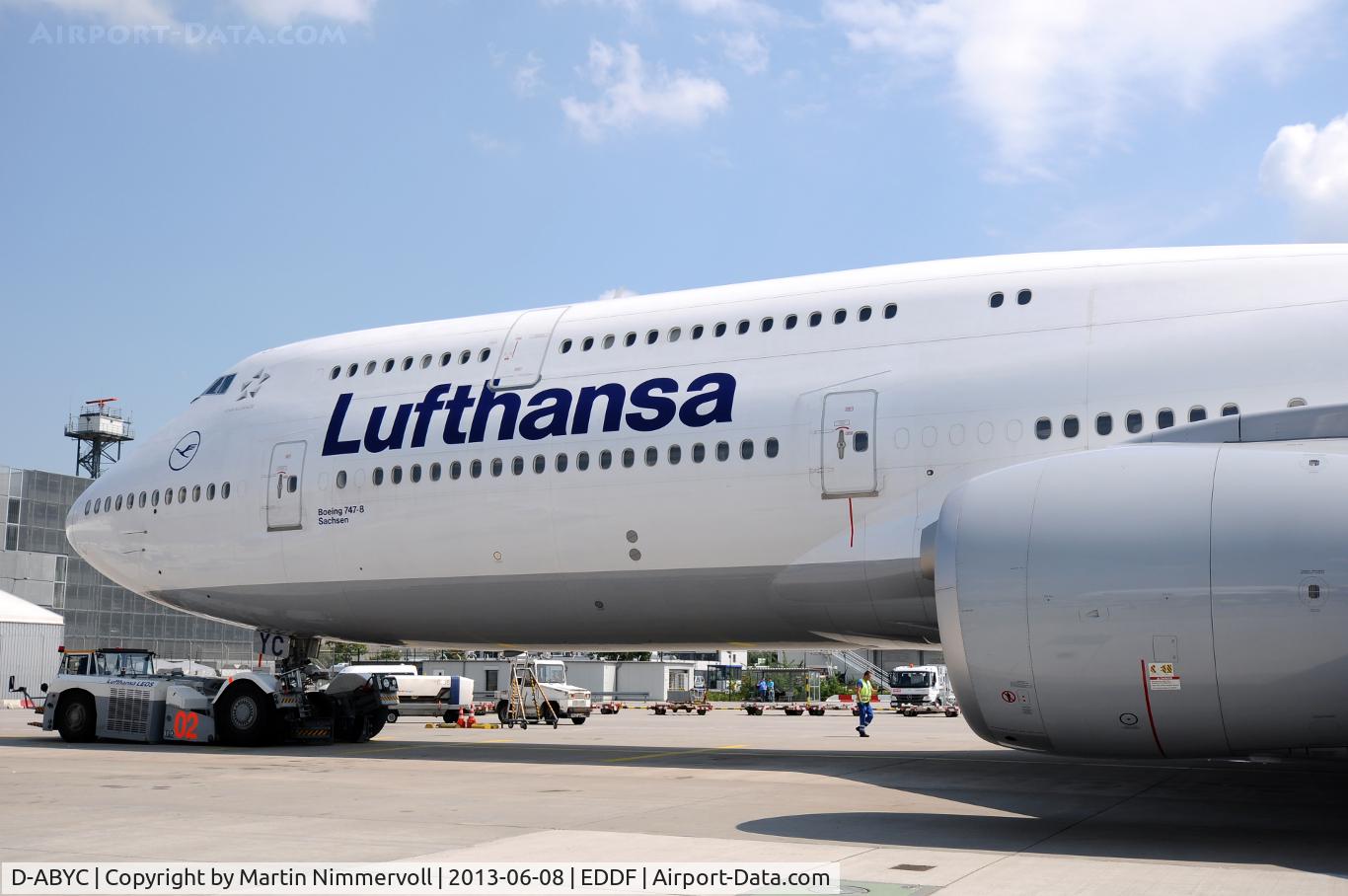 D-ABYC, 2012 Boeing 747-830 C/N 37828, Lufthansa