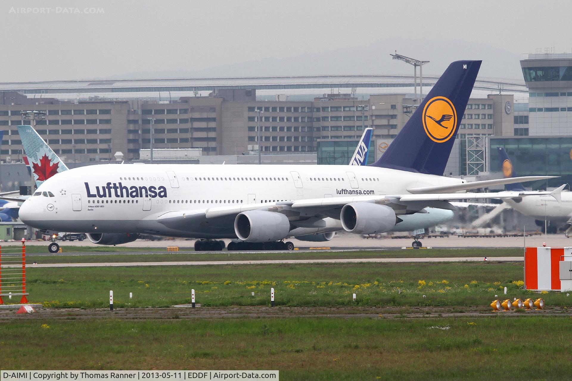 D-AIMI, 2011 Airbus A380-841 C/N 072, Lufthansa Airbus A380