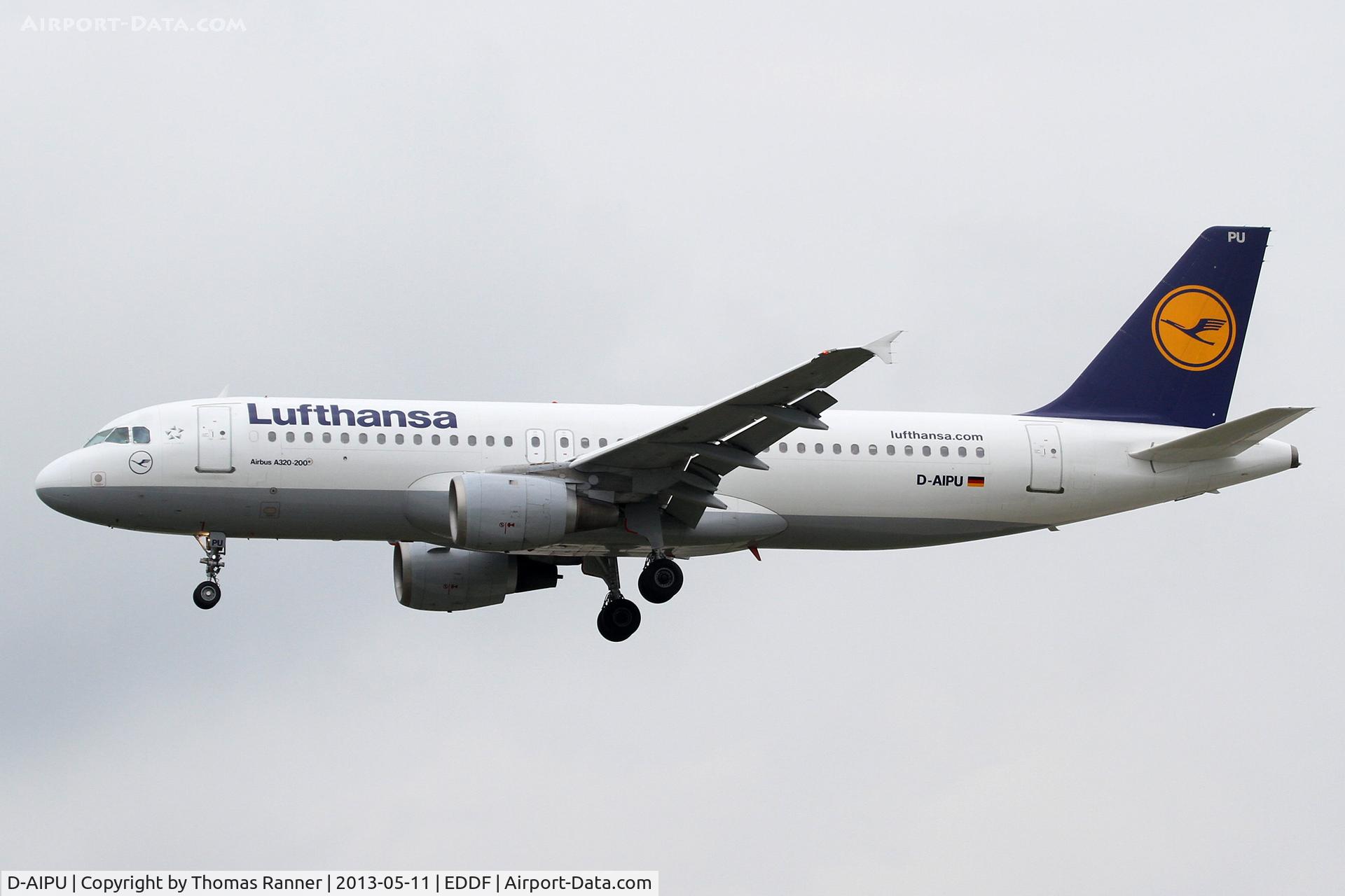 D-AIPU, 1990 Airbus A320-211 C/N 135, Lufthansa Airbus A320