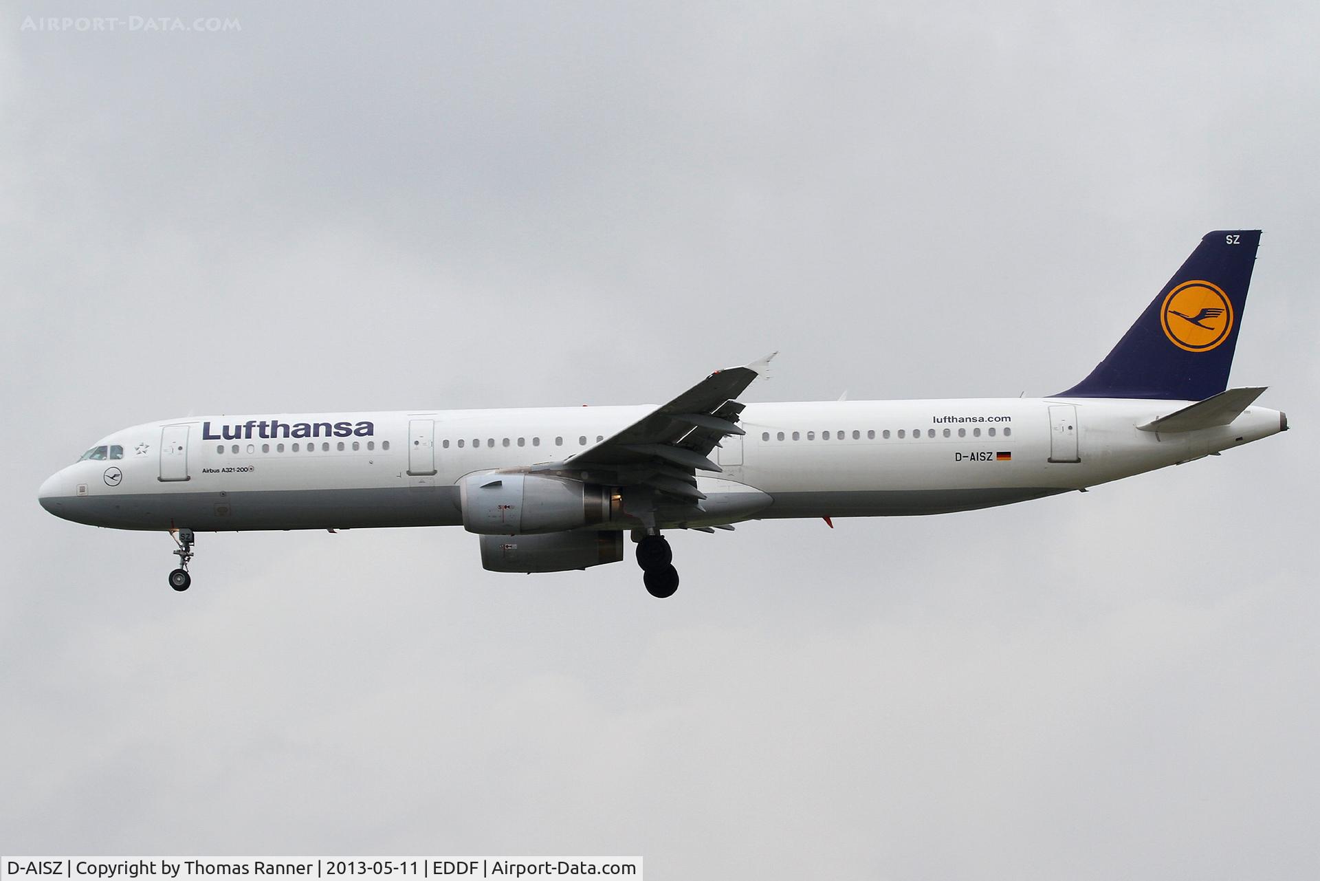 D-AISZ, 2009 Airbus A321-231 C/N 4085, Lufthansa Airbus A321