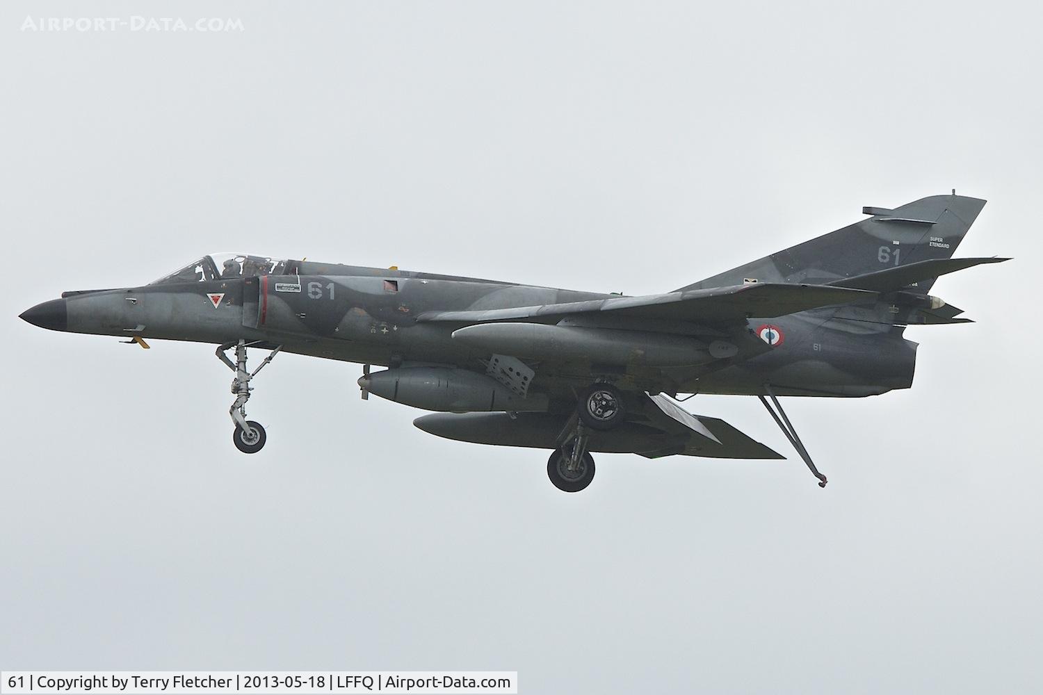 61, Dassault Super Etendard C/N 67, Dassault Super Etendard at 2013 La Ferte Alais Airshow