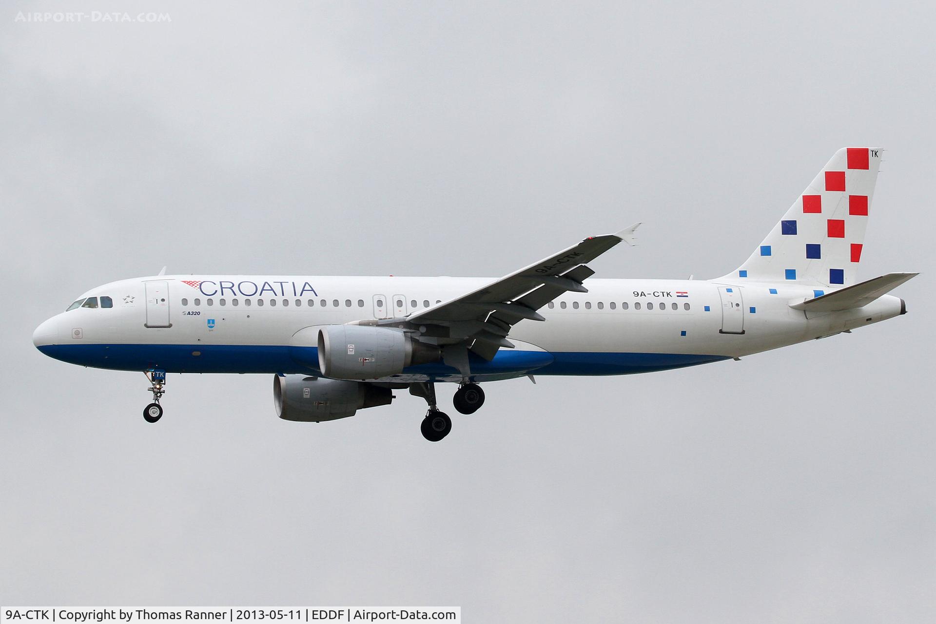 9A-CTK, 2000 Airbus A320-214 C/N 1237, Croatia Airbus A320
