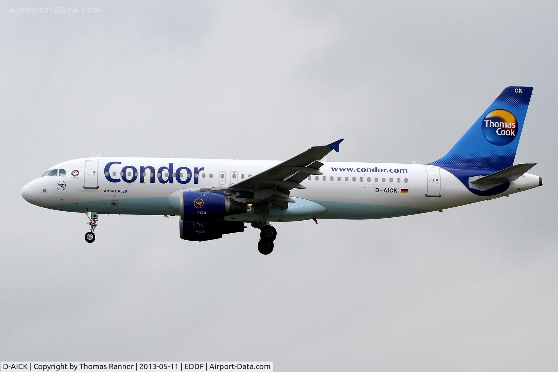 D-AICK, 2001 Airbus A320-212 C/N 1416, Condor Airbus A320