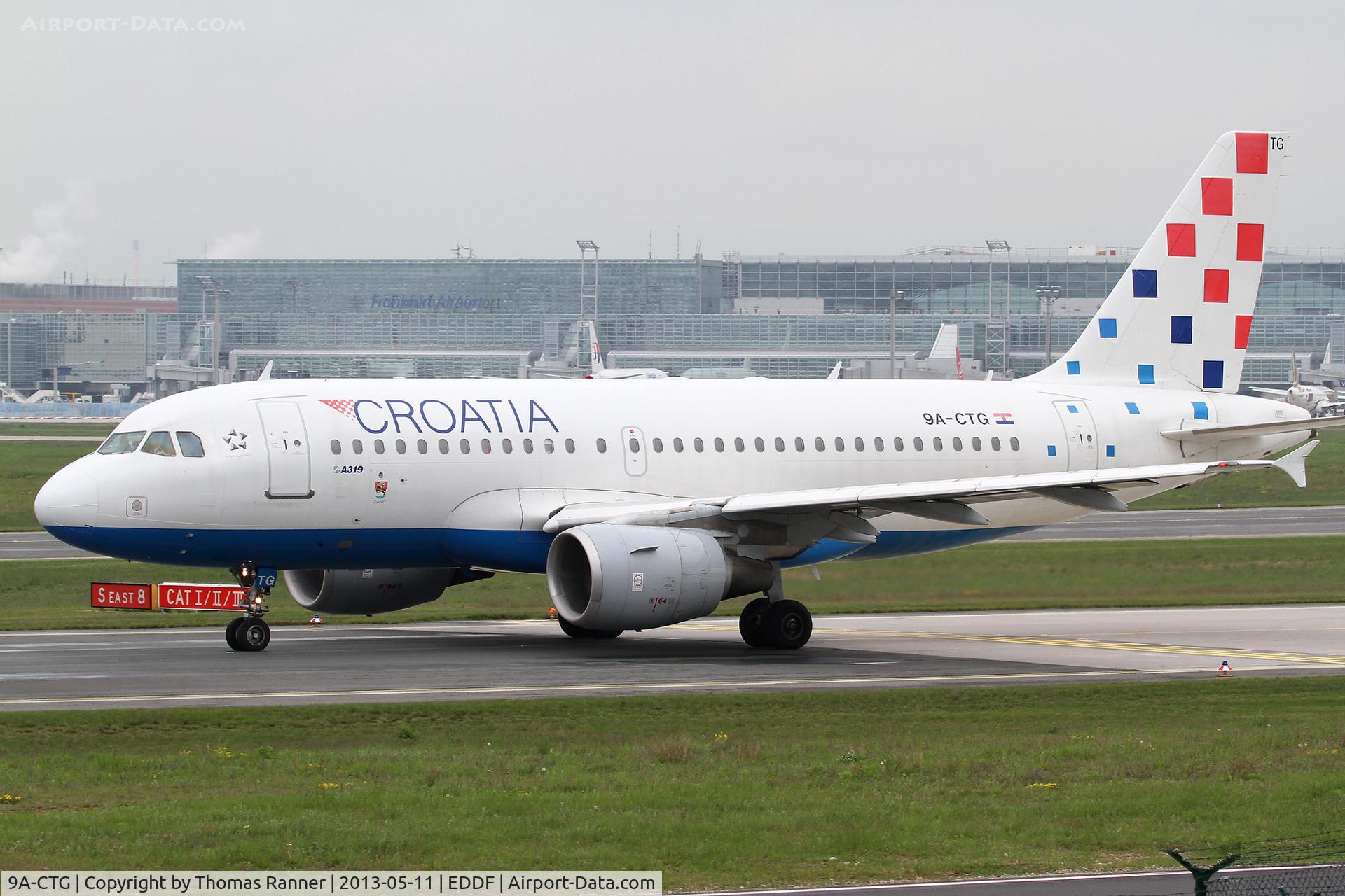 9A-CTG, 1998 Airbus A319-112 C/N 767, Croatia Airbus A319