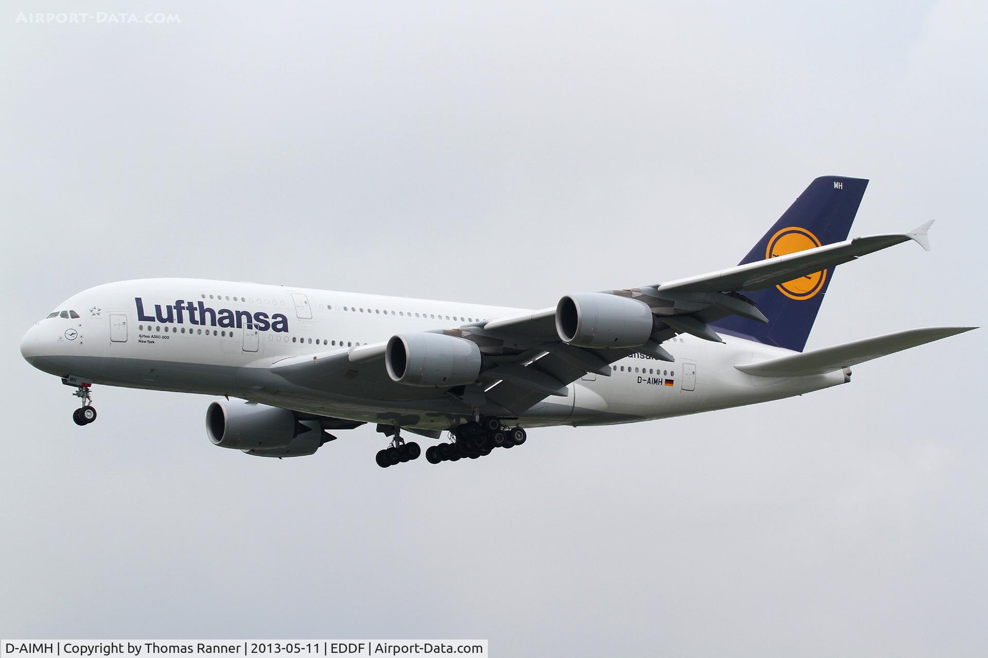 D-AIMH, 2010 Airbus A380-841 C/N 070, Lufthansa Airbus A380