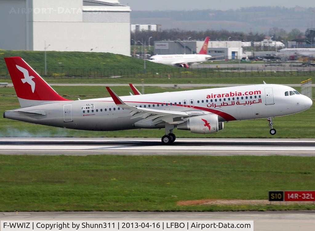 F-WWIZ, 2013 Airbus A320-214 C/N 5576, C/n 5576 - To be A6-ANQ