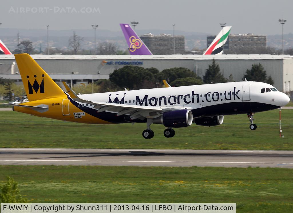 F-WWIY, 2013 Airbus A320-214 C/N 5581, C/n 5581 - To be G-ZBAB