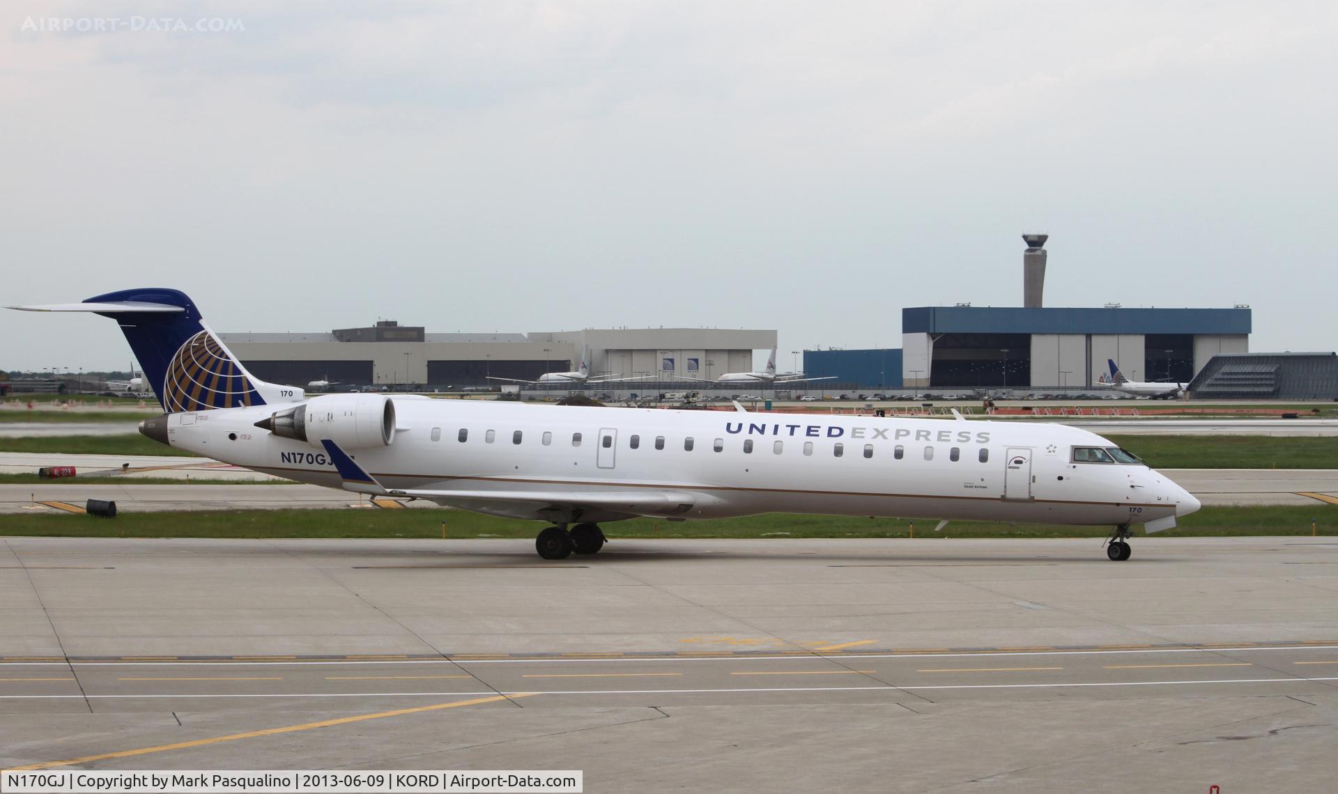 N170GJ, Bombardier CRJ-702ER NG (CL-600-2C10) Regional Jet C/N 10280, CL-600-2C10