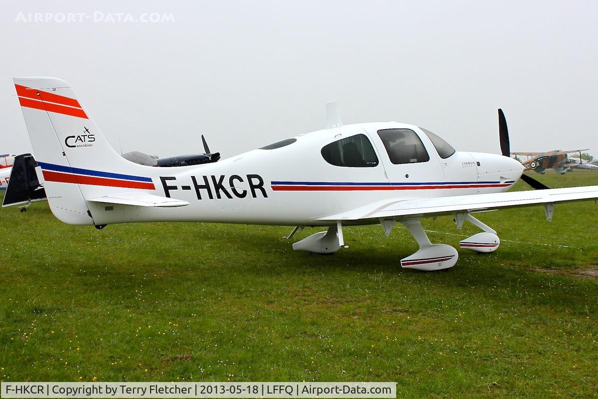 F-HKCR, Cirrus SR22 C/N 3881, At 2013 Airshow at La Ferte Alais , Paris , France