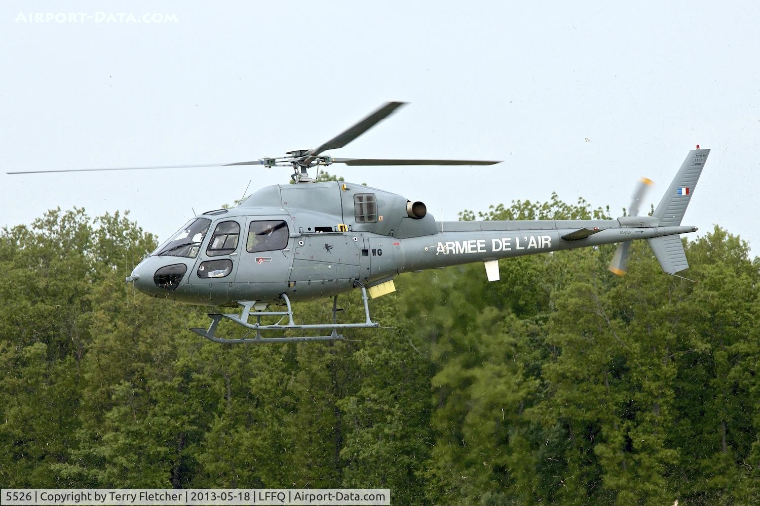 5526, Aérospatiale AS-555AN Fennec C/N 5526, At 2013 Airshow at La Ferte Alais , Paris , France