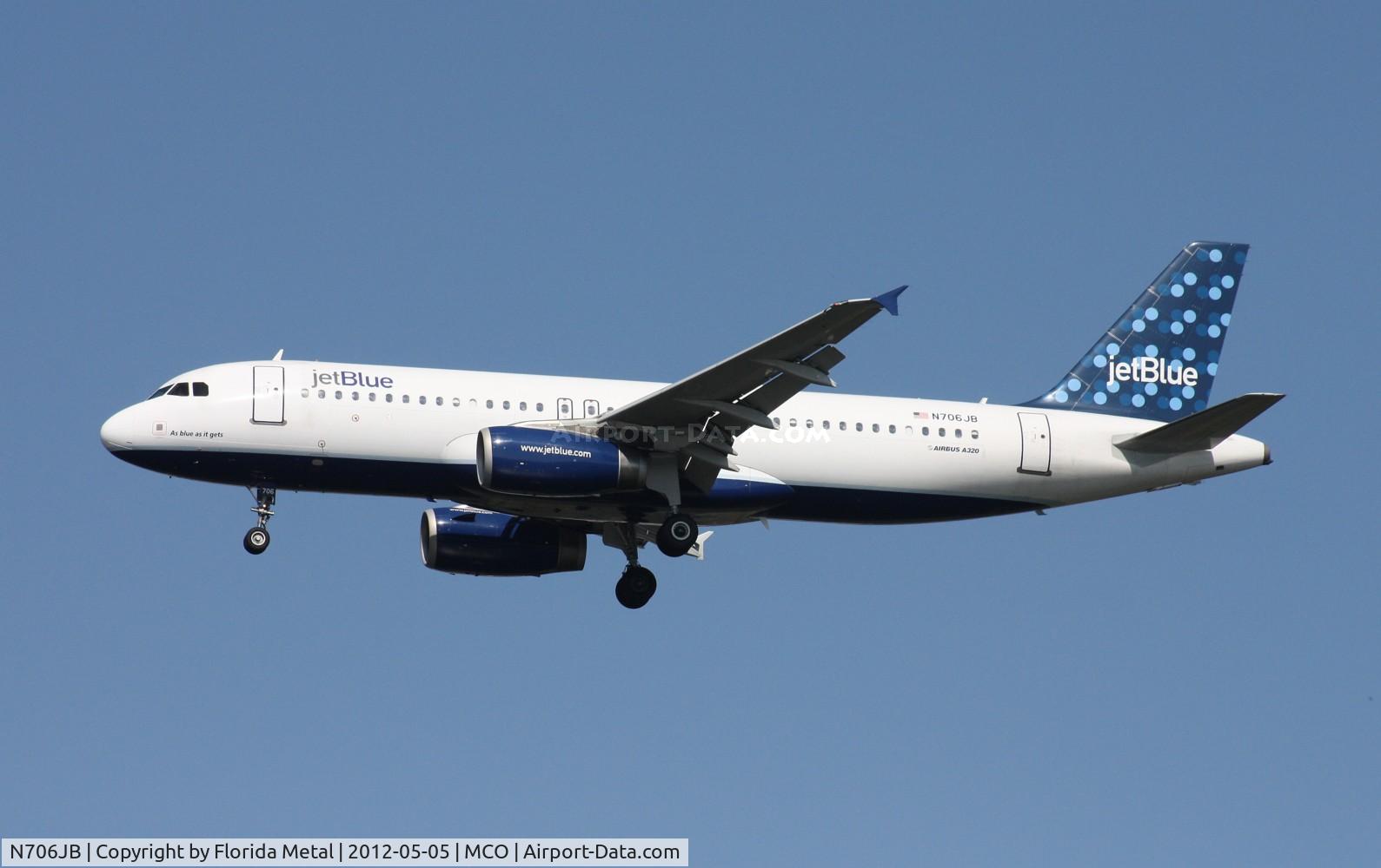 N706JB, 2008 Airbus A320-232 C/N 3451, Jet Blue A320