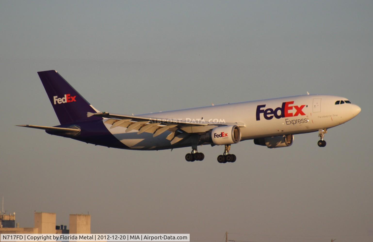 N717FD, 1987 Airbus A300B4-622 C/N 361, Fed Ex A300