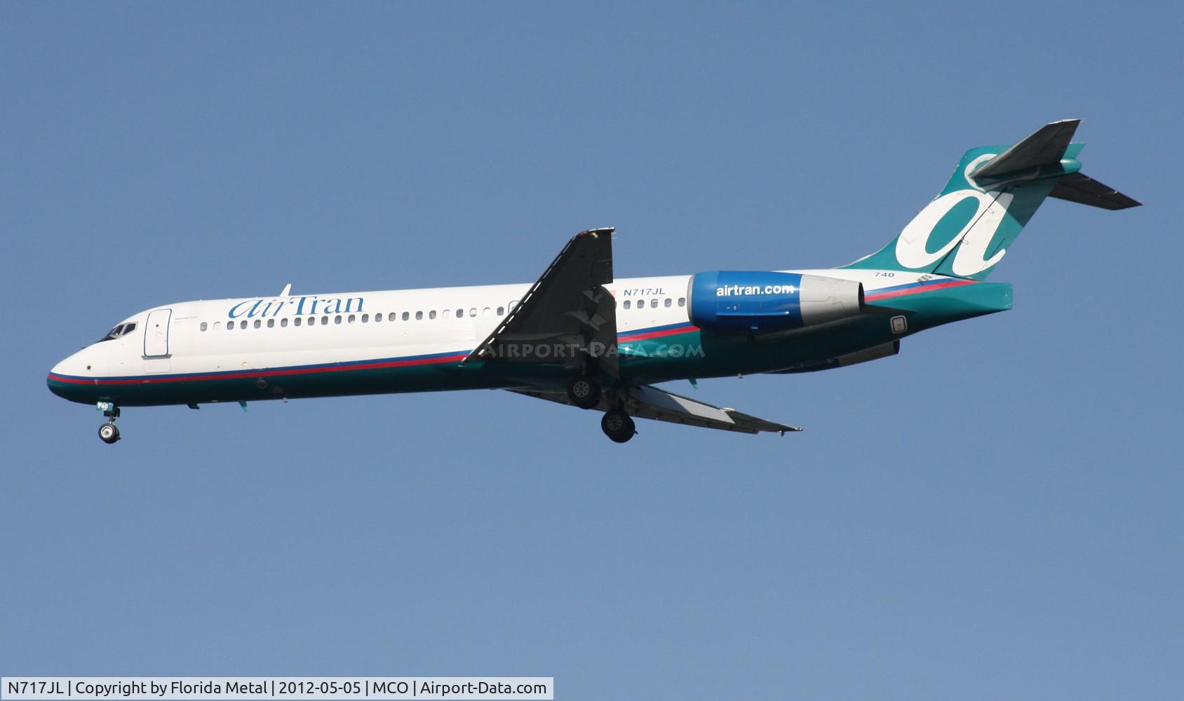 N717JL, 2002 Boeing 717-200 C/N 55042, Air Tran 717