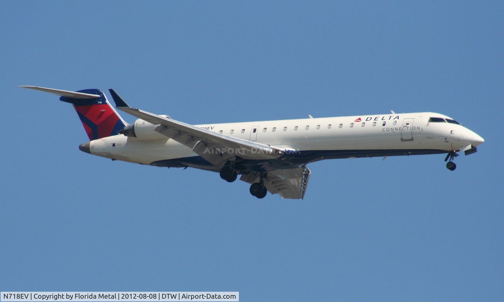 N718EV, 2003 Bombardier CRJ-701 (CL-600-2C10) Regional Jet C/N 10095, ASA CRJ-700