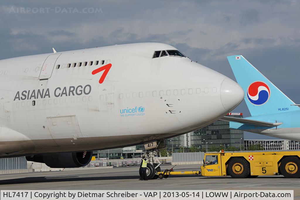 HL7417, 1993 Boeing 747-48EM(BDSF) C/N 25779, Asiana Boeing 747-400