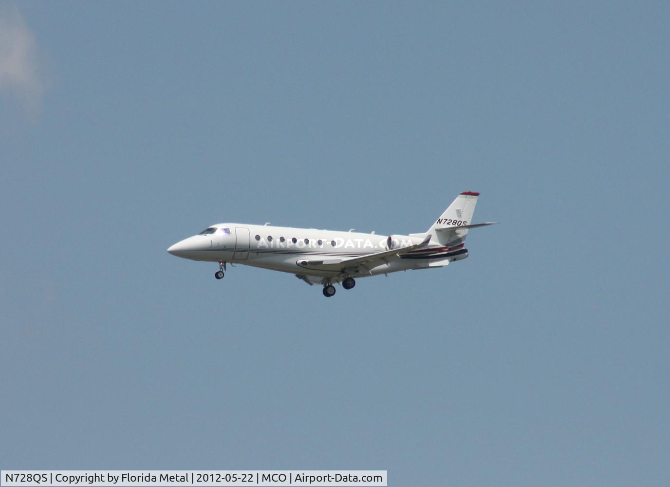 N728QS, 2005 Israel Aircraft Industries Gulfstream 200 C/N 116, Net Jets G200