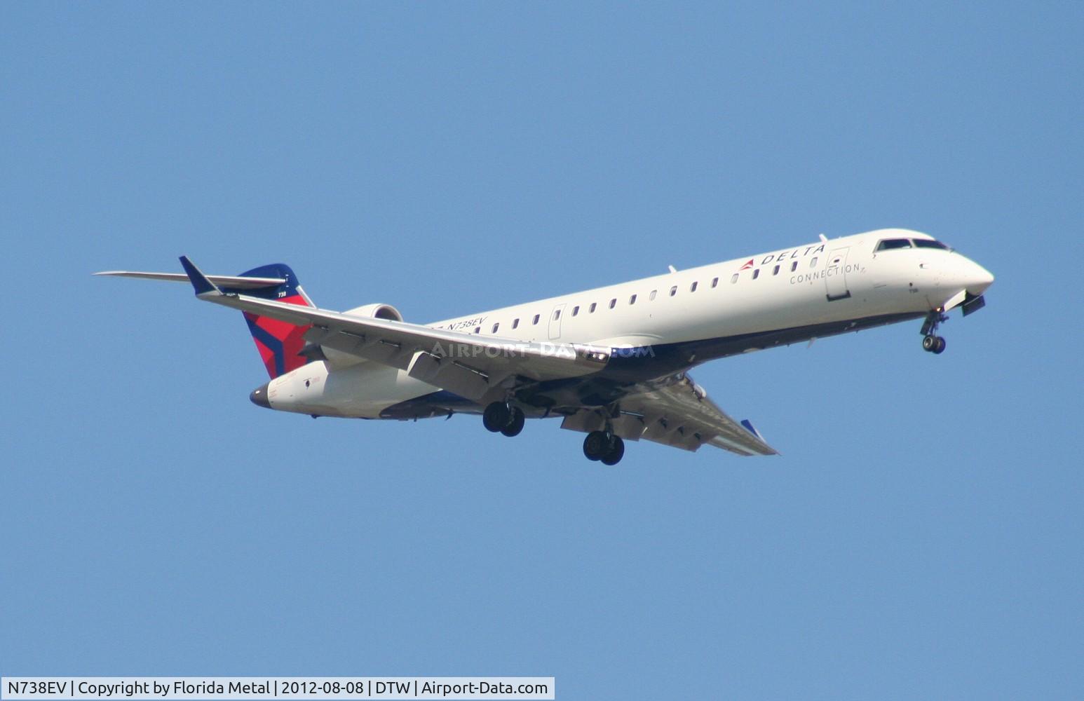 N738EV, 2004 Bombardier CRJ-701 (CL-600-2C10) Regional Jet C/N 10146, ASA CRJ-700