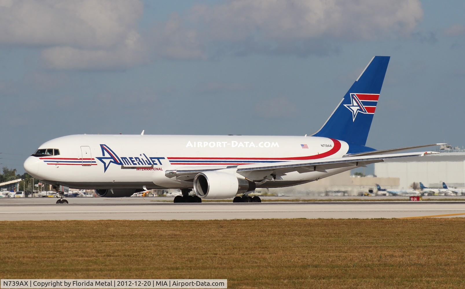 N739AX, 1982 Boeing 767-232 C/N 22216, Amerijet 767-200