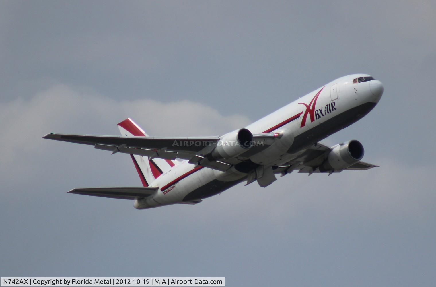 N742AX, 1983 Boeing 767-232 C/N 22217, ABX 767-200