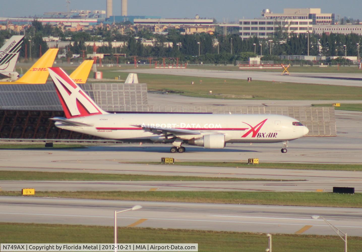 N749AX, 1984 Boeing 767-232(BDSF) C/N 22226, ABX 767-200