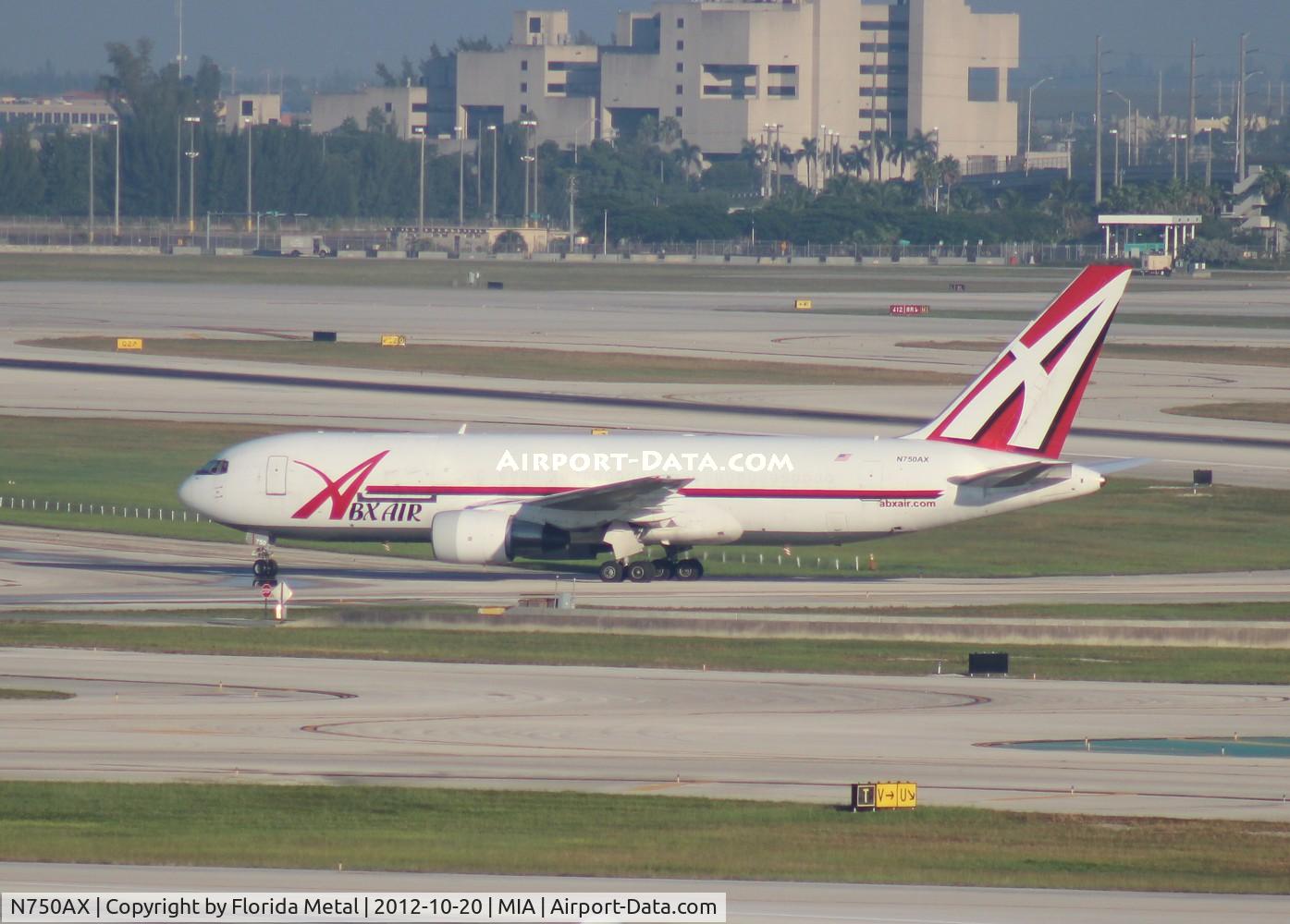 N750AX, 1984 Boeing 767-232 C/N 22227, ABX 767-200