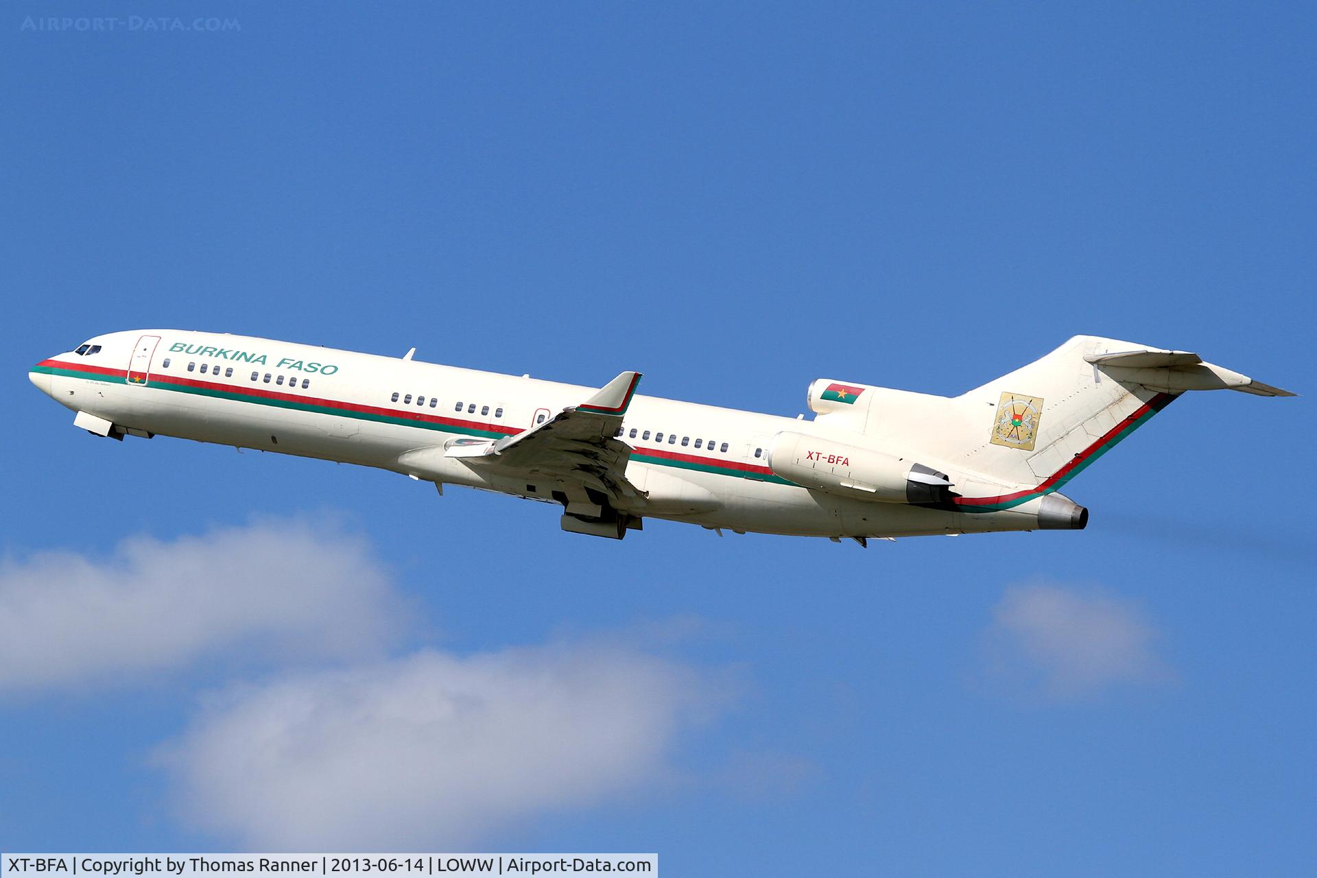 XT-BFA, 1981 Boeing 727-282 C/N 22430, Burkina Faso Government Boeing 727