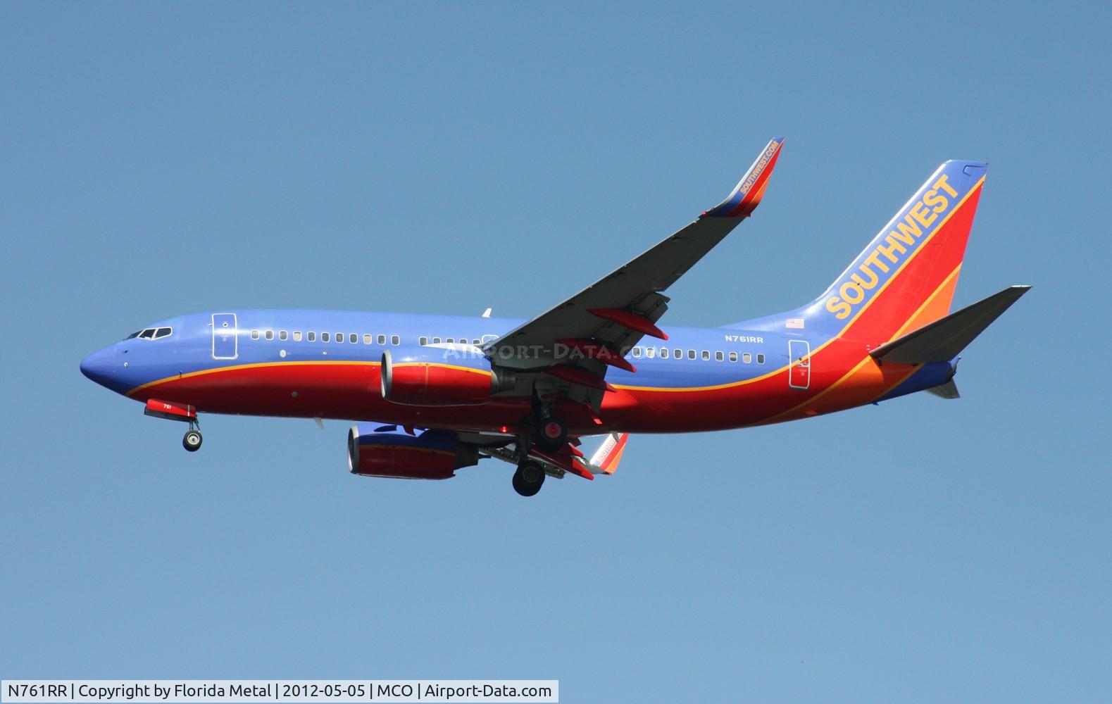 N761RR, 2000 Boeing 737-7H4 C/N 27875, Southwest 737