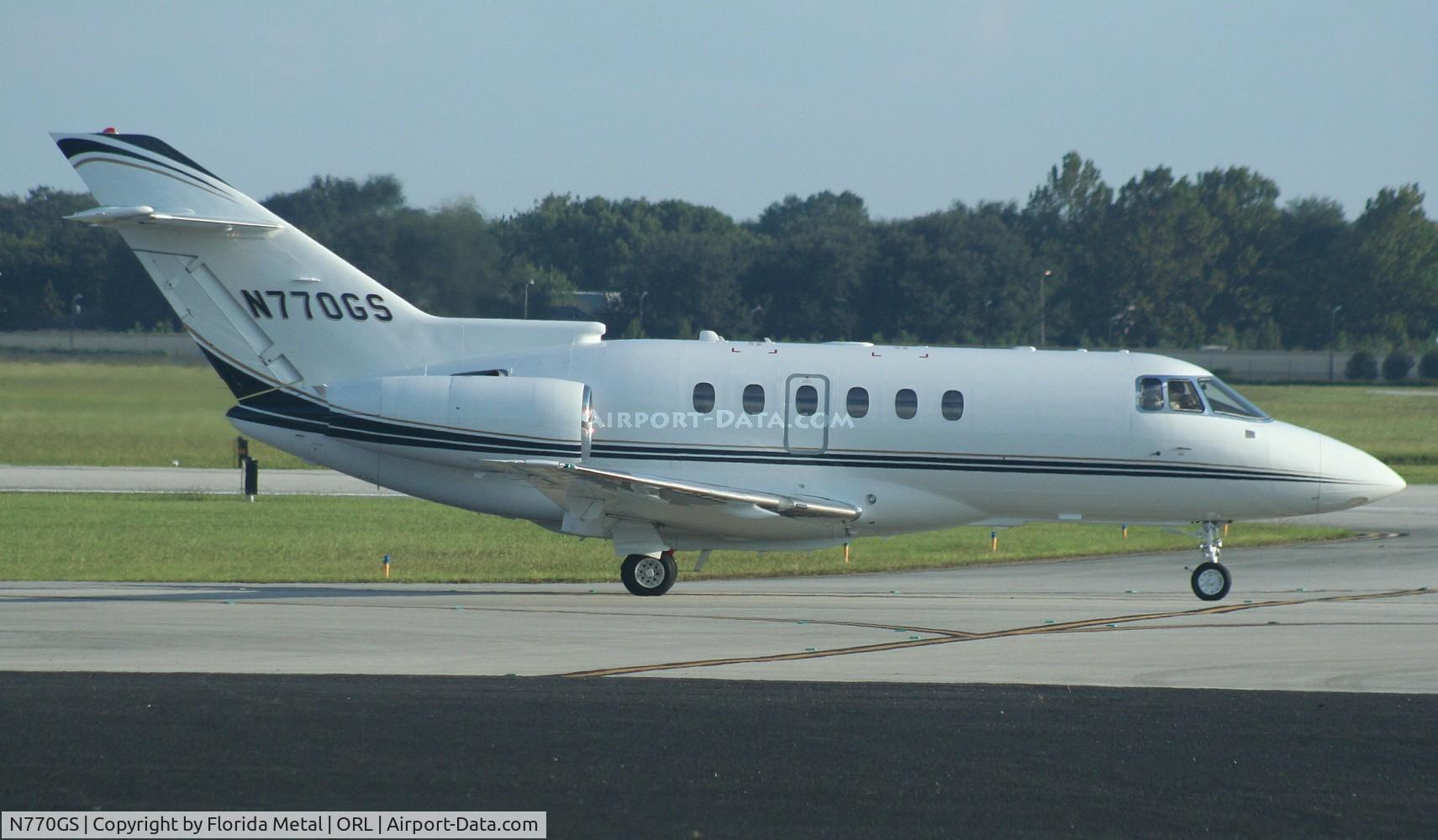 N770GS, 2008 Hawker Beechcraft 750 C/N HB-3, Hawker 750