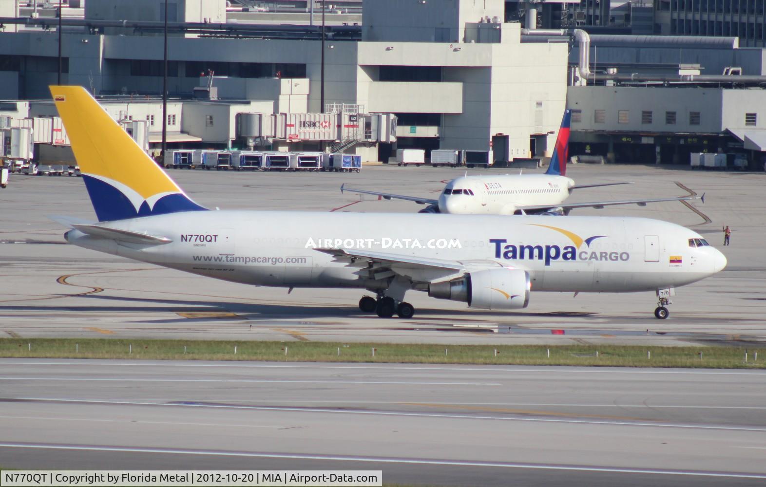 N770QT, 1987 Boeing 767-241 C/N 23802, Tampa Colombia 767-200