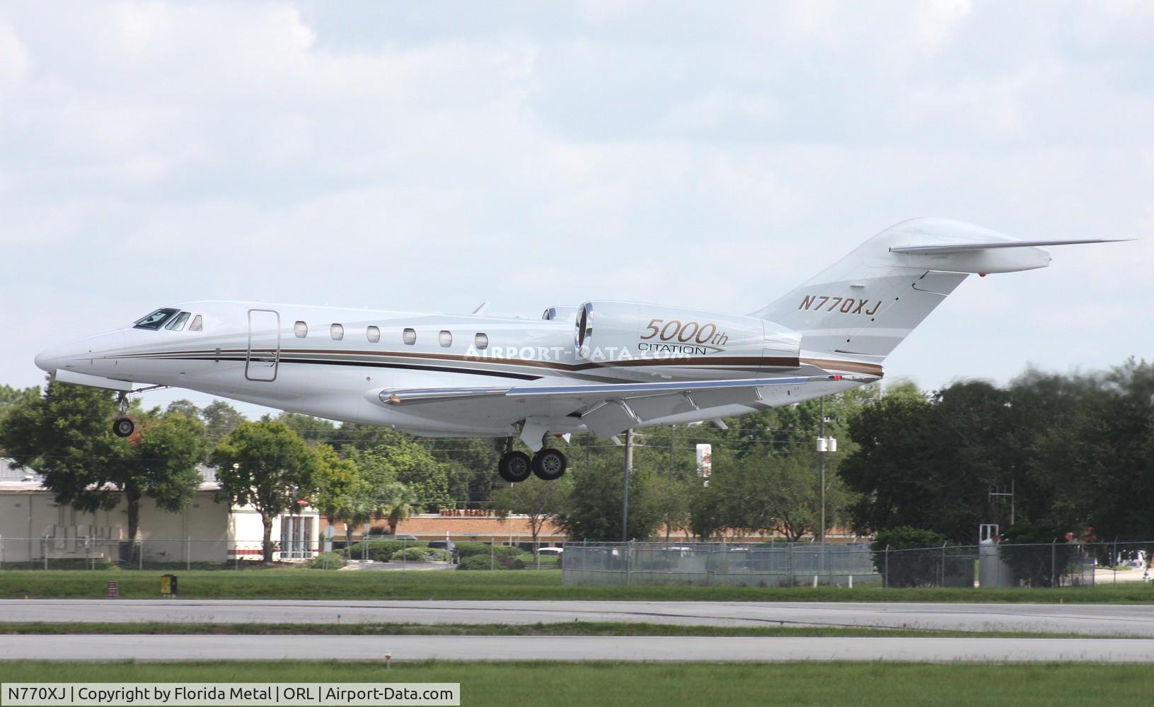 N770XJ, 2007 Cessna 750 Citation X C/N 750-0270, Citation X
