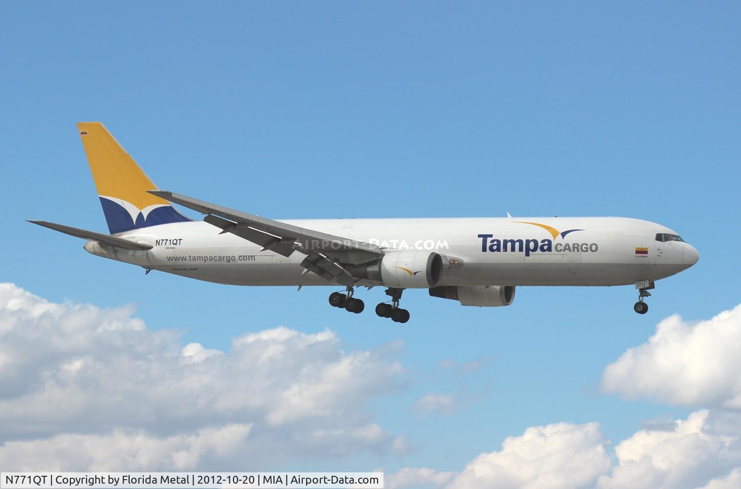 N771QT, Boeing 767-381F C/N 33404, Tampa Colombia 767-300