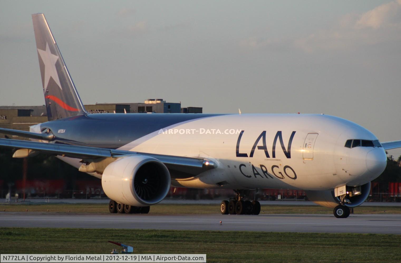 N772LA, 2009 Boeing 777-F6N C/N 37708, LAN Colombia Cargo 777F