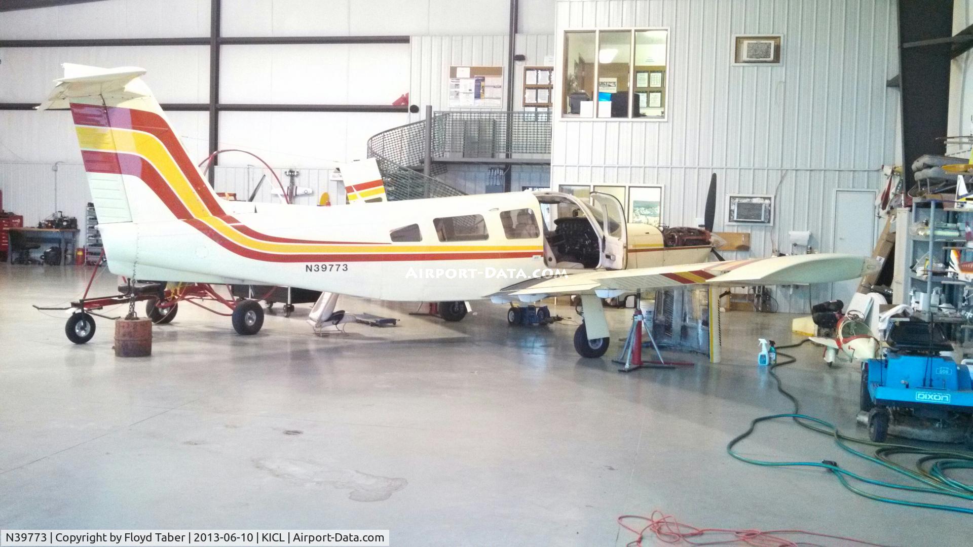 N39773, 1978 Piper PA-32RT-300T Turbo Lance II C/N 32R-7887164, In for annual