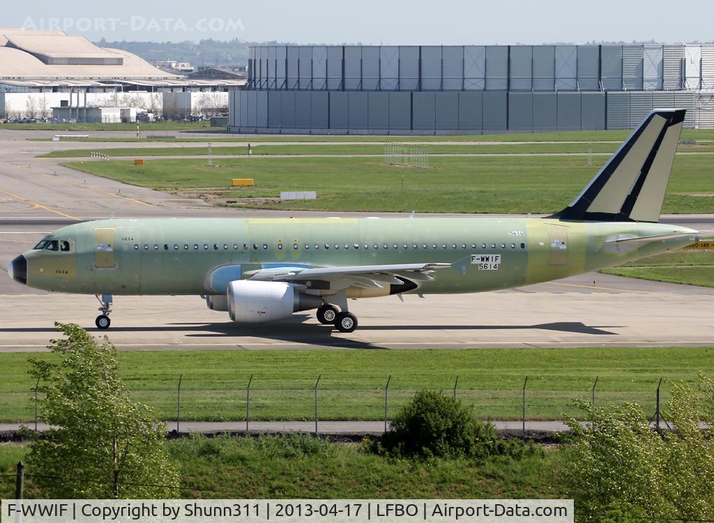 F-WWIF, 2013 Airbus A320-214 C/N 5614, C/n 5614 - For Aeroflot