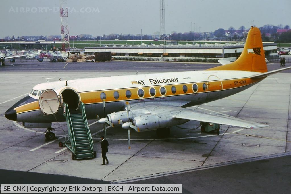 SE-CNK, 1957 Vickers Viscount 745D C/N 227, SE-CNK in CPH